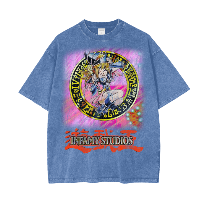 INFAMY Studios x Yu-Gi-Oh! - Dark Magician Girl Vintage Tee