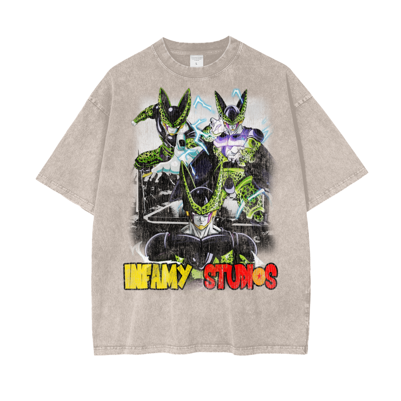 INFAMY Studios x Dragon Ball - Perfect Cell Vintage Tee