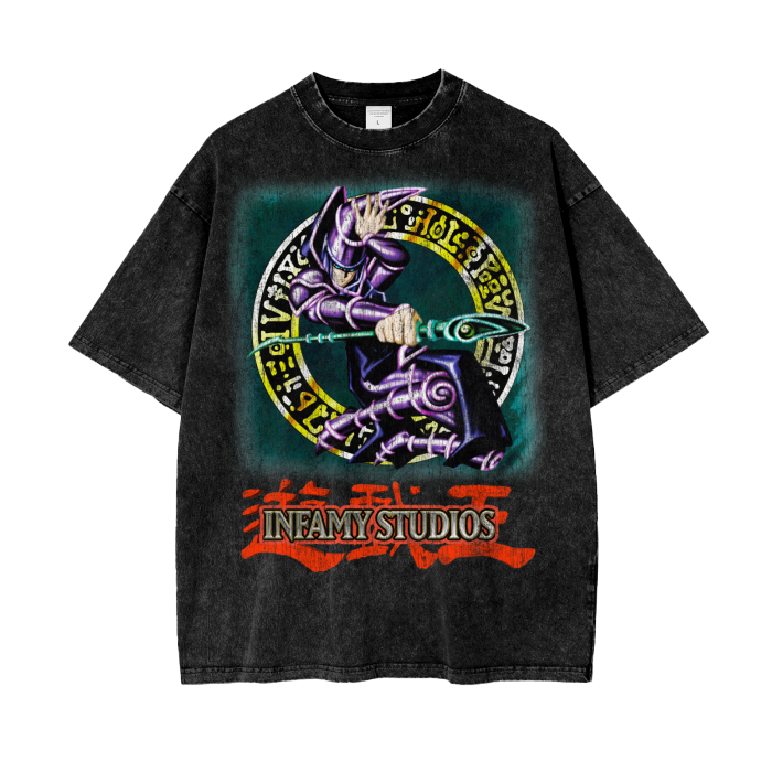 INFAMY Studios x Yu-Gi-Oh! - Dark Magician VIntage Tee