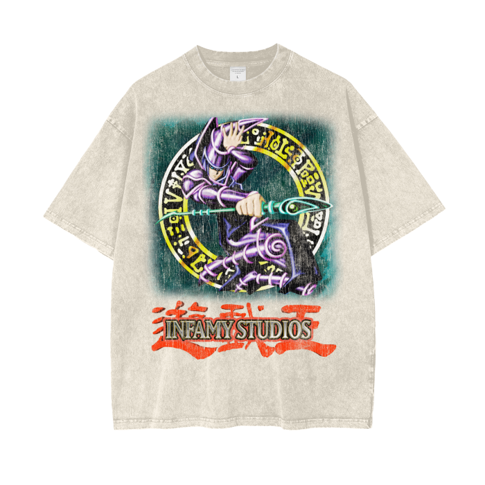 INFAMY Studios x Yu-Gi-Oh! - Dark Magician VIntage Tee