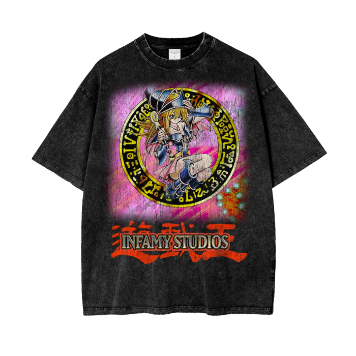 INFAMY Studios x Yu-Gi-Oh! - Dark Magician Girl Vintage Tee