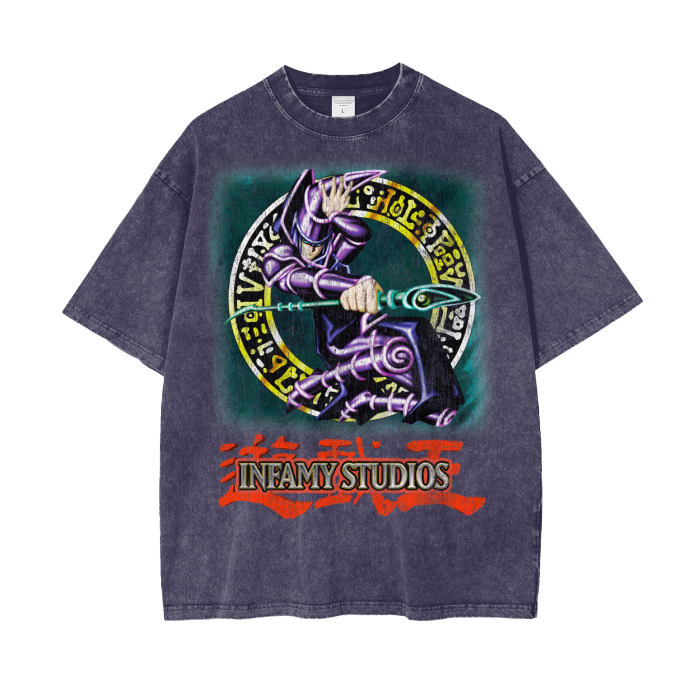 INFAMY Studios x Yu-Gi-Oh! - Dark Magician VIntage Tee