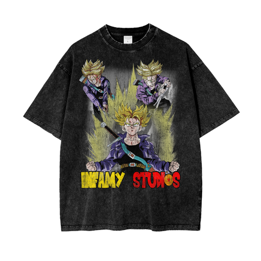 INFAMY Studios x Dragon Ball - Super Saiyan Trunks Vintage Tee