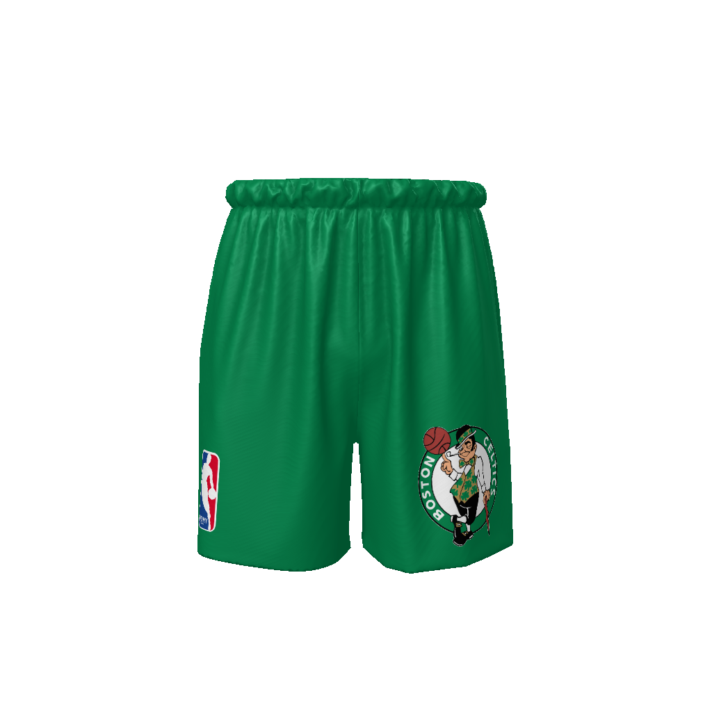 INFAMY Studios x Boston Celtics Basketball Shorts